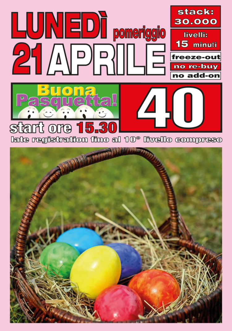  aprile  x